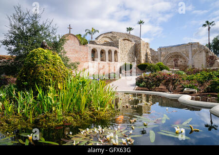 La mission de San Juan Capistrano Banque D'Images