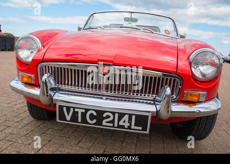 Voiture de sport MG Vintage Banque D'Images