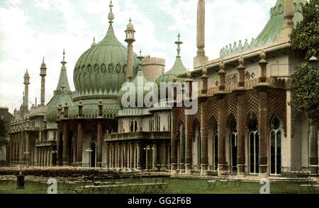 Le pavillon royal de Brighton, Angleterre vers 1900 Banque D'Images