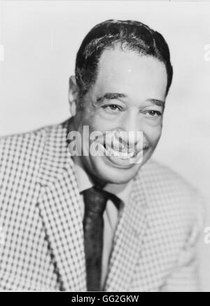 Duke Ellington, trois-quarts portrait photographique par James J. Kriegsmann. c.1963 Banque D'Images