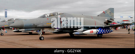 F-4F Phantom II de l'Armée de l'air Hellanic au Royal International Air Tattoo 2016 Banque D'Images