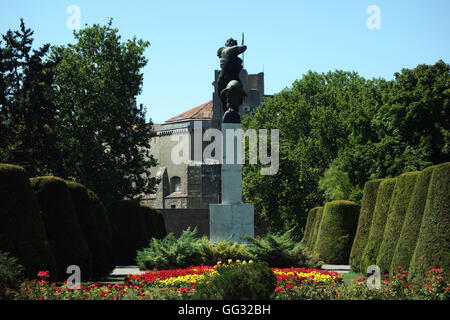 Monument de reconnaissance à la France - la France, à Belgrade. Banque D'Images