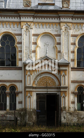 5509. Suceava, Roumanie. Le grand temple construit en 1902 Banque D'Images