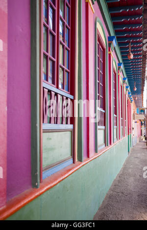 Raquira City - La ville de pots, de Cundinamarca Colombie Banque D'Images