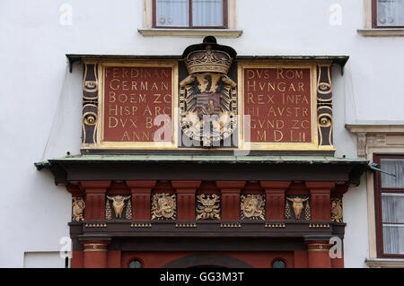 Swiss Gate au Palais Hofburg à Vienne Banque D'Images