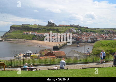 Whitby, North Yorkshire, UK. Banque D'Images