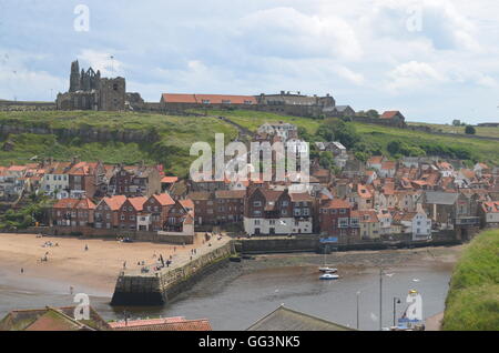 Whitby, North Yorkshire, UK. Banque D'Images