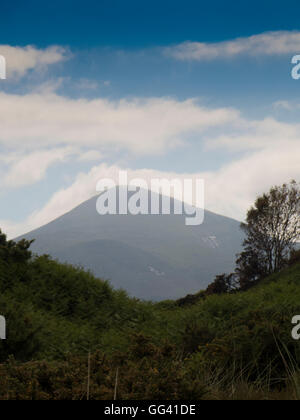 Vue des montagnes de Mourne de Murlough comté de Down en Irlande du Nord Banque D'Images