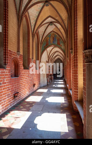 Château de l'Ordre Teutonique de Malbork, Pologne Banque D'Images