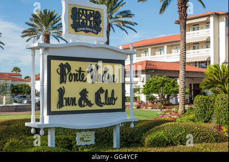 Ponte Vedra Inn & Club à Ponte Vedra Beach, en Floride. (USA) Banque D'Images