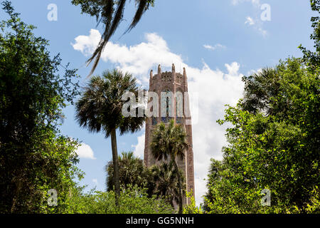 Le jardin botanique de la tour Bok, Floride Banque D'Images