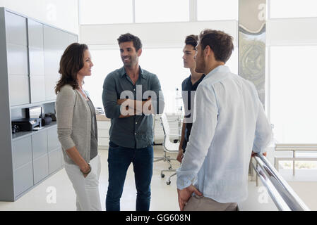 Portrait de ses collègues de bureau Banque D'Images