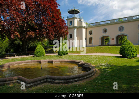 Le Palais du Belvédère, Bruchsal Banque D'Images