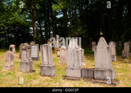 Cimetière juif, Beilstein Banque D'Images