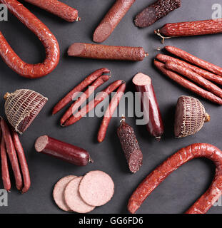 Saucisses Banque D'Images