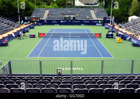 L'Aviva Centre durant la Coupe Rogers 2016 Tournoi de tennis à Toronto. Banque D'Images