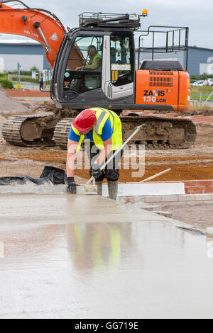 Buckshaw Village en construction, régime de logement abordable Banque D'Images