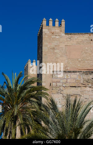 Palacio Real de la Almudaina, Majorque, Palma, Espagne Banque D'Images