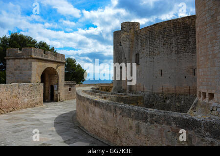 Castell de Bellver (château de Bellver), Palma, Majorque, Espagne Banque D'Images