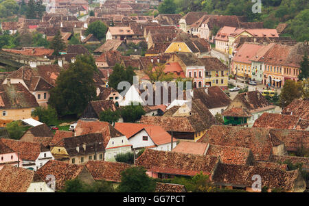 L'église fortifiée de Biertan - village en Transylvanie, Roumanie Banque D'Images