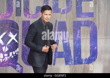 Londres, Royaume-Uni. 06Th Aug 2016. Londres, Royaume-Uni. 3 Août, 2016. Jay Hernandez assiste à la première du film kamikazes à Leicester Square à Londres. Dpa : Crédit photo alliance/Alamy Live News Banque D'Images