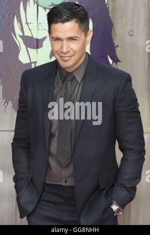 Londres, Royaume-Uni. 06Th Aug 2016. Londres, Royaume-Uni. 3 Août, 2016. Jay Hernandez assiste à la première du film kamikazes à Leicester Square à Londres. Dpa : Crédit photo alliance/Alamy Live News Banque D'Images