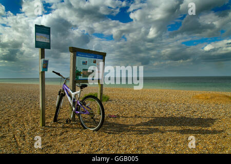 Location et de l'information conseil à Claj Beach North Norfolk Banque D'Images