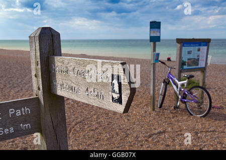 Location et de l'information conseil à Claj Beach North Norfolk Banque D'Images