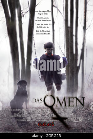 DAS OMEN / l'OMEN USA 2006 / John Moore Filmplakat Regie : John Moore aka. L'Omen Banque D'Images