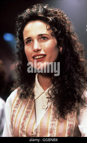 UND TÄGLICH GRÜSST DAS MURMELTIER / Groundhog Day USA 1993 / Harold Ramis ANDIE MACDOWELL als Rita Hanson Regie : Harold Ramis, aka. Jour de la Marmotte Banque D'Images