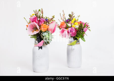 Bouquet de fleurs de l'Australie dans un paramètre de cadeaux Banque D'Images