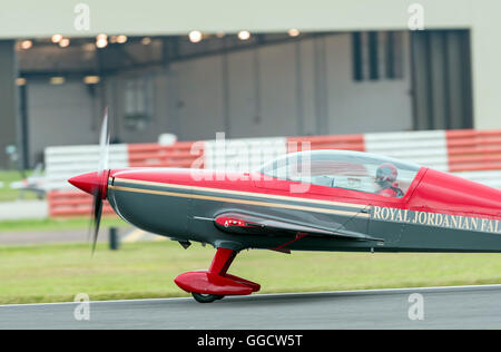 Royal Jordanian Falcons au Royal International Air Tattoo 2016 Banque D'Images