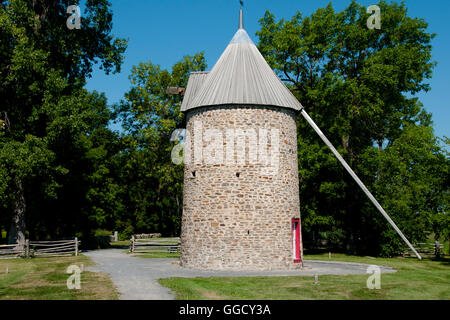 Moulin à vent (pas de voiles) - Ile Perrot - Canada Banque D'Images