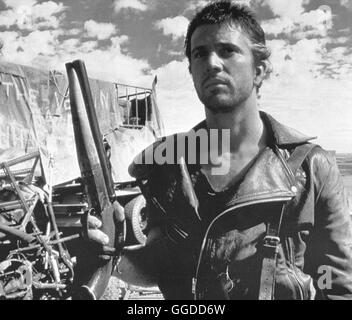 MAD MAX II - DER VOLLSTRECKER / Mad Max II AUS 1981 / Max Rockatansky (MEL GIBSON) aka. Mad Max II Banque D'Images