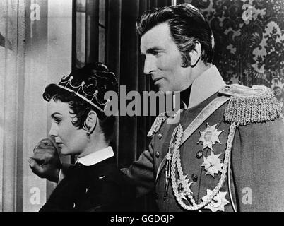 DESIREE Desiree / USA 1954 / Henry Koster Desiree (JEAN SIMMONS), Graf Bernadotte (MICHAEL RENNIE). Regie : Henry Koster aka. Desiree Banque D'Images