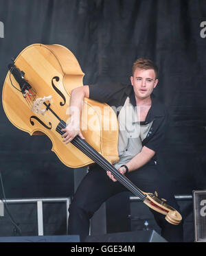 Le festival de musique de coleford firebirds 2016 forêt de Dean gloucestershire uk Banque D'Images