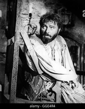 DER WIDERSPENSTIGEN ZÄHMUNG / La Bisbetica domata / The Taming of the Shrew Italien / USA / Literaturverfilmung 1967 Franco Zeffirelli nach William Shakespeare. Bild : RICHARD BURTON als Petruchio, in einer Voir aus 'Der Widerspenstigen Zähmung", 1967. / Regie : Franco Zeffirelli aka. La Bisbetica domata / La Mégère Apprivoisée Banque D'Images