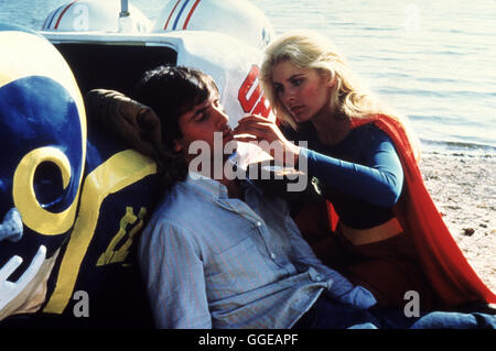 SUPERGIRL / GO / 1984 Jeannot Szwarc Voir mit HART BOCHNER (Ethan) und HELEN SLATER (Supergirl - Linda Lee). Regie : Jeannot Szwarc Banque D'Images