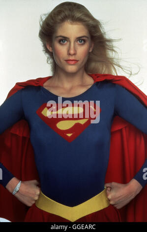 SUPERGIRL / GO / 1984 Jeannot Szwarc Voir mit HELEN SLATER (Supergirl - Linda Lee). Regie : Jeannot Szwarc Banque D'Images