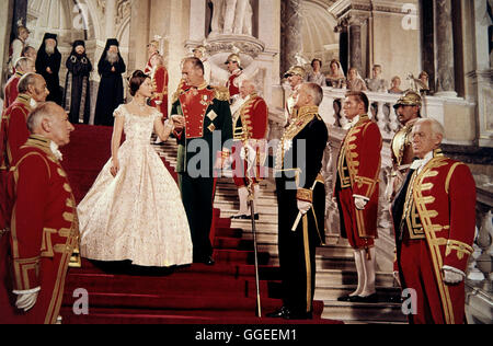 KATJA, DIE UNGEKRÖNTE KAISERIN / Katia Frankreich 1959 / Robert Siodmark Voir mit Romy SCHNEIDER (Katja) und CURT JÜRGENS (Zar Alexander II.) Régie : Robert Siodmark aka. Katia Banque D'Images