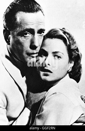 CASABLANCA / Casablanca / Die Schauspielerin Ingrid Bergman - Foto : 'Casablanca' (USA 1942, Szen mit Humphrey Bogart) aka. Casablanca Banque D'Images