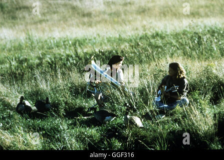 AMMY UND DIE WILDGÄNSE / Fly Away Home USA 1996 / Carroll Ballard, Anna Paquin, Dana Delany dans 'Amy und die Wildgänse', 1996./ Regie : Carroll Ballard aka. Fly Away Home Banque D'Images