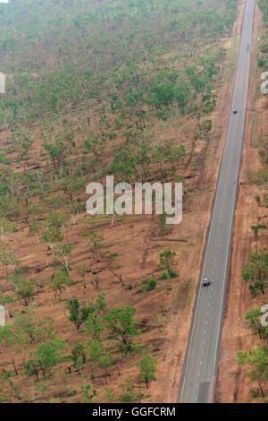 À la recherche d'un vol panoramique au-dessus du Parc National de Kakadu, dans le nord du territoire, de l'Australie Banque D'Images