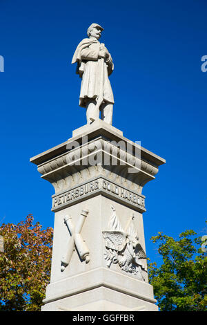 Monument de la guerre civile, East End Park, Connecticut, Winsted Banque D'Images