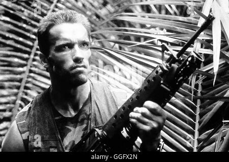 PREDATOR predator / USA 1987 / John McTiernan Arnold Schwarzenegger dans 'terror', 1987. Regie : John McTiernan aka. Predator
