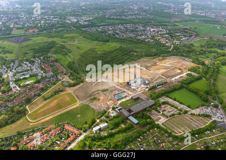 Vue aérienne, ex-mine de charbon. Hugo 2 5 8, 2, vue aérienne de l'arbre de Gelsenkirchen-Buer, Buer Vue aérienne de Gelsenkirchen, Banque D'Images