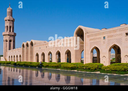 Géographie / voyage, Oman, Sultanat d'Oman, Muscat, Grande Mosquée Sultan Qaboos, Additional-Rights Clearance-Info-Not-Available- Banque D'Images