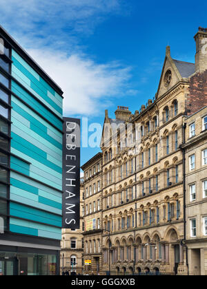 Le Broadway Centre commercial moderne et de bâtiments Victoriens dans Forster Square Bradford West Yorkshire Angleterre Banque D'Images