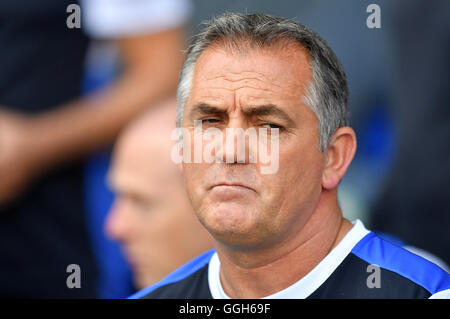 Les Blackburn Rovers manager Owen Coyle au cours de la Sky Bet Championship match à Ewood Park, Blackburn. Banque D'Images