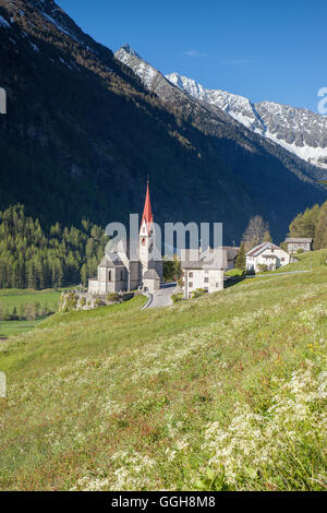 Géographie / voyages, Italie, Tyrol du Sud, le village de rein in Taufers, Reintal Additional-Rights Clearance-Info,--Not-Available Banque D'Images